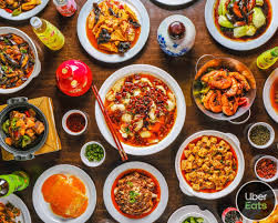 Assorted Chinese Family Style Dishes