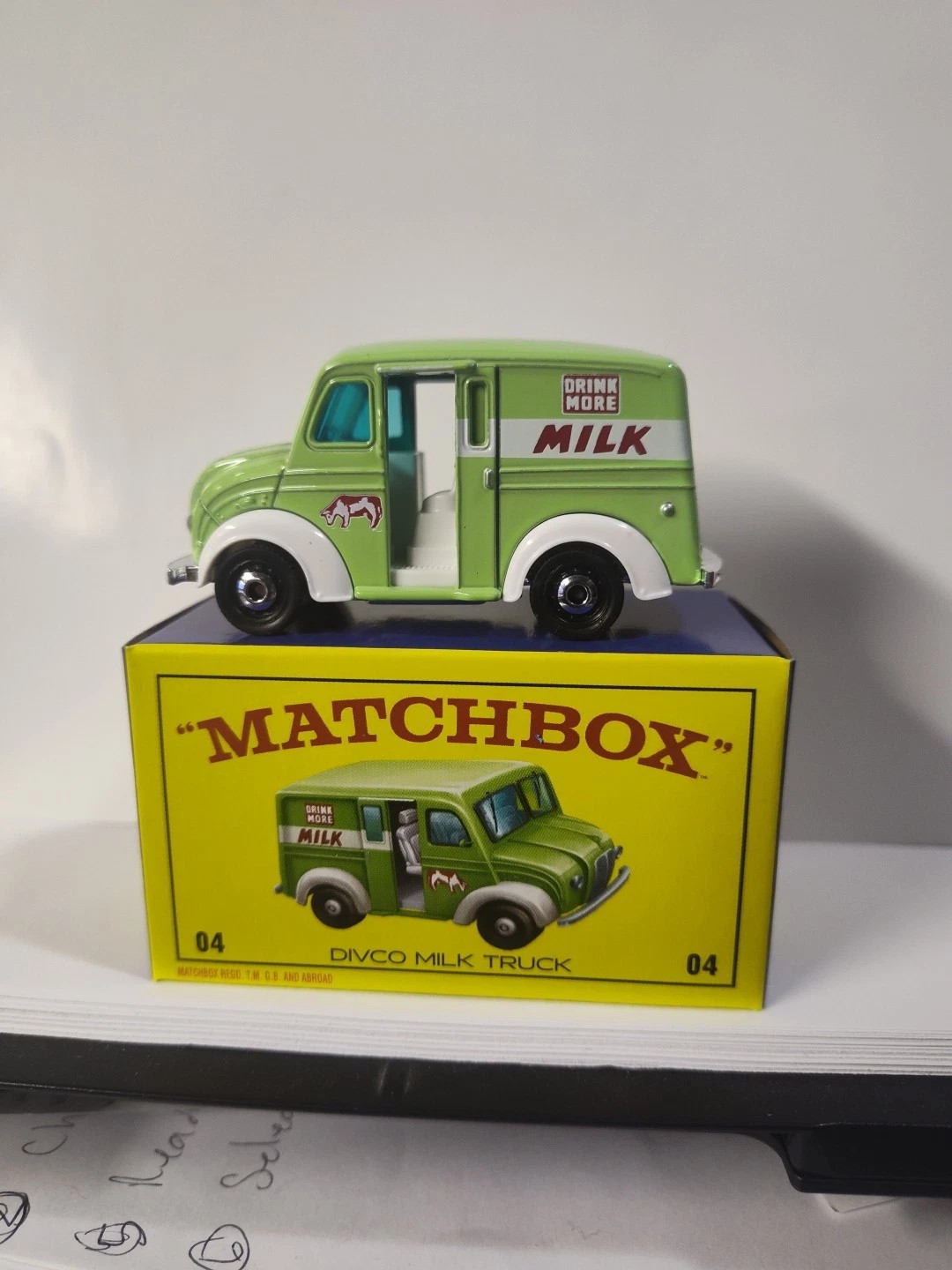 Matchbox Divco Milk Truck with Original Box